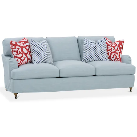 86 Inch Slipcover Sofa